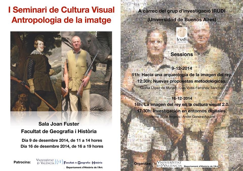 I Seminario de Cultura Visual y Antropología de la imagen