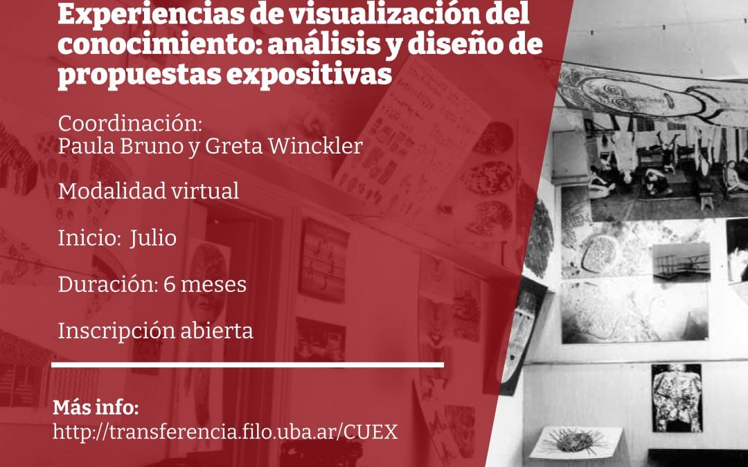 Abierta la Inscripción: Experiencias de visualización del conocimiento. Análisis y diseño de propuestas expositivas